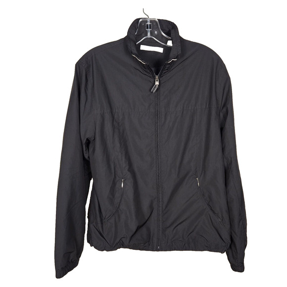 Greg Norman Womens Essentials Windbreaker Jacket Size Large Zip Pockets Golf Zip - Picture 1 of 16